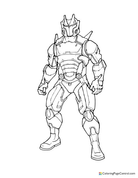 fortnite omega  coloring page coloring page central