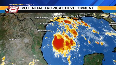 Tropics Update Disturbance In Gulf Of Mexico Still Disorganized