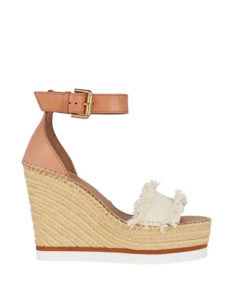 See By Chloé Glyn Espadrille Wedge Sandals Intermix