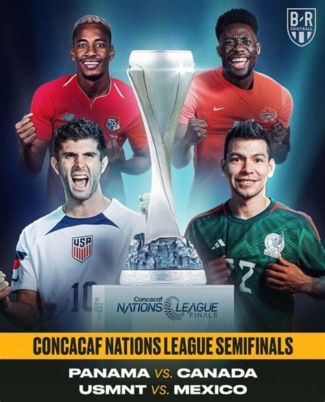 Concacaf Nations League Semi Finals Are Set Usa Vs Mexico And Panama Vs Canada Russoccer