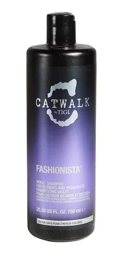 Tigi Catwalk Fashionista Shampoo Violeta Pelo Rubio X Ml