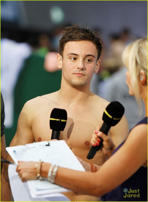 Full Sized Photo Of Tom Daley Shows Off Ripped Body After Winning Gold