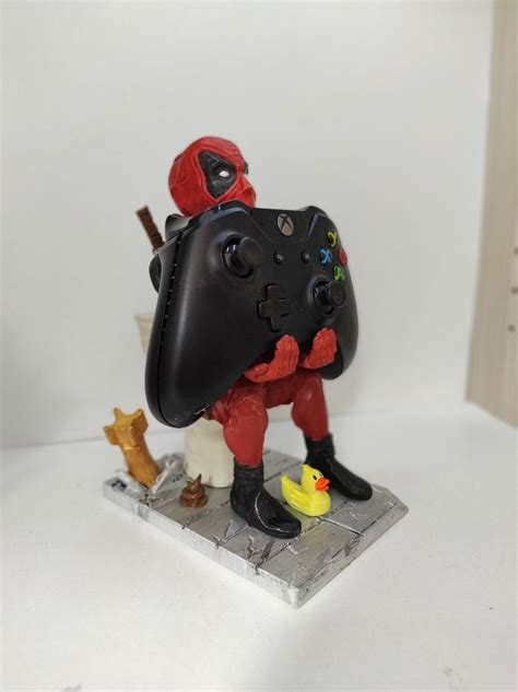 Deadpool Ps4 Xbox Controller Phone Stand Ps4 Playstation Ps5 Etsy