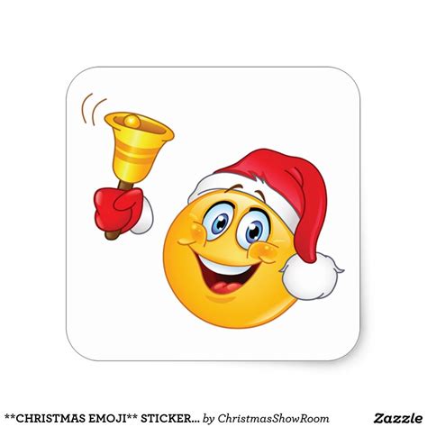 Christmas Emoji Stickers Says Merry Christmas In 2021