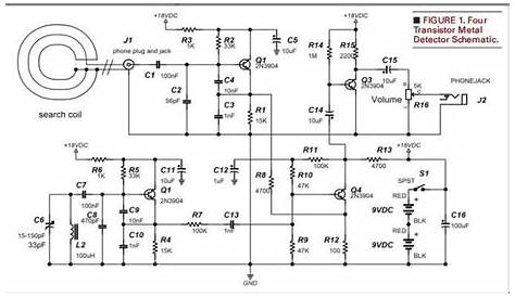 long range metal detector circuit diagram pdf