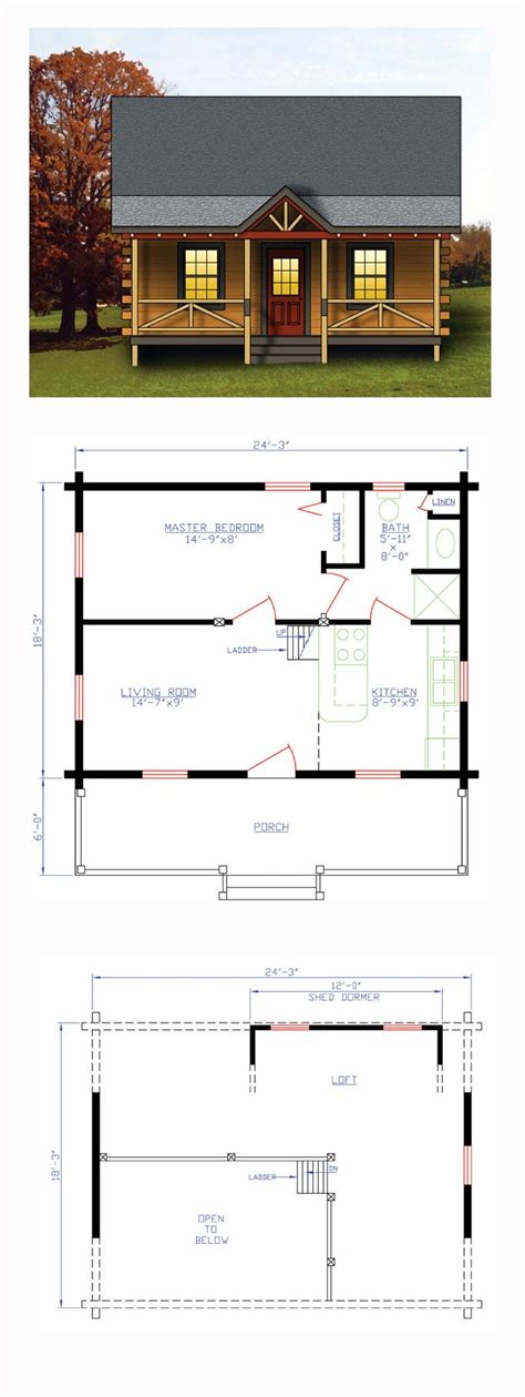Plans Maison En Photos 2018 Log Cabin Style Cool House Plan Id Chp