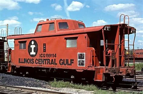 Illinois Central Gulf Based Out Of Decatur Illinois Caboose Old