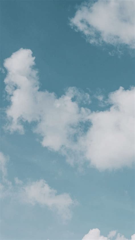 Blue Aesthetic Cloud Wallpapers On Wallpaperdog