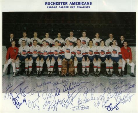Rochester Americans 1967 American Hockey League Hockeygods