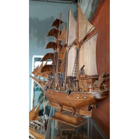 Jual Miniatur Replika Kapal Layar Tradisional Indonesia Nusantara