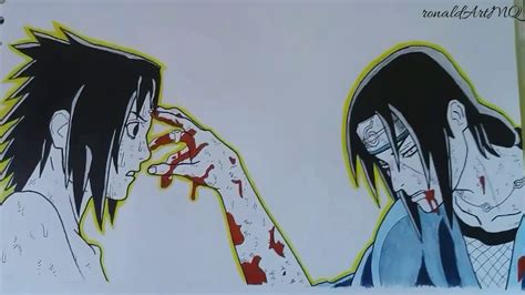 Dibujos De Sasuke Y Itachi A Lapiz Anime Fighters Imagesee