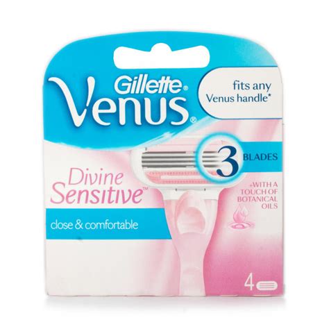 Gillette Venus Divine Razor Blades Shaving Chemist Direct
