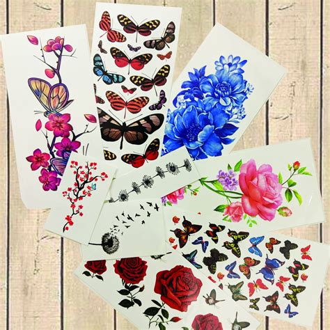 Flower Pack Of Tattoos Inkwear