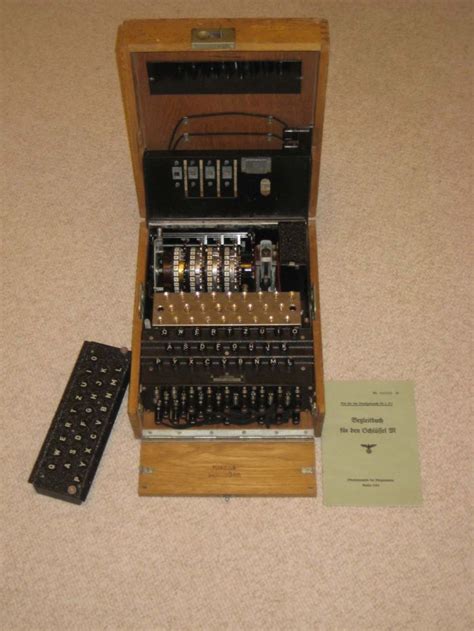 German Ww Ii Navy M4 4 Rotor Enigma Cipher Machine For Sale