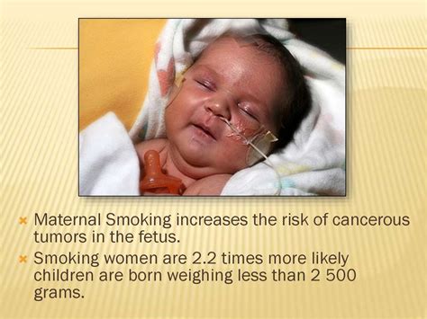 the effect of smoking on pregnancy and the fetus презентация онлайн