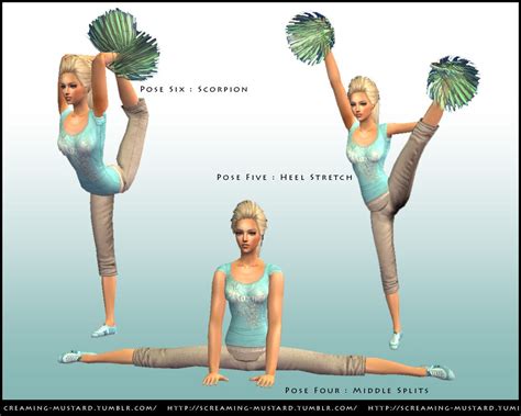 sims 4 cheer pose pack