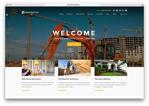 Web Design For Construction Company How To Build The Best One