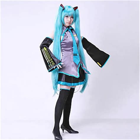 Drop Shipping High Quality Vocaloid Cosplay Costume Hatsune Miku
