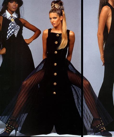 Gianni Versace Haute Couture Atelier Fall 1992 Fashion Vintage