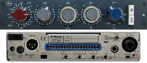 Neve 1073N standalone mono mic preamp EQ moduleNeve 1073N 獨立單聲道麥克風前級