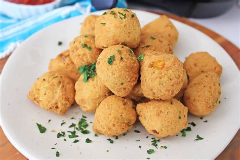 Find your favourite style today. Air Fryer Hush Puppies | Healthy Cornmeal Appetizer - Savor + Savvy