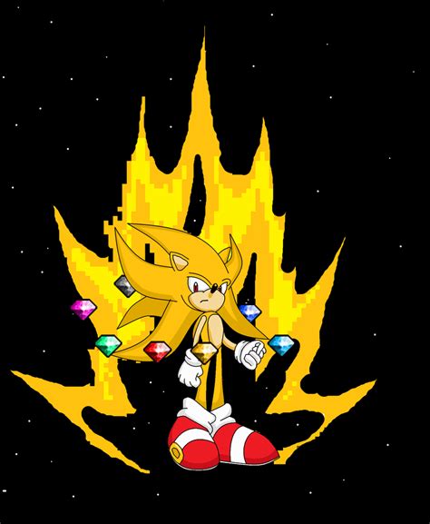 Space Super Sonic By Patricktherainbowhog On Deviantart