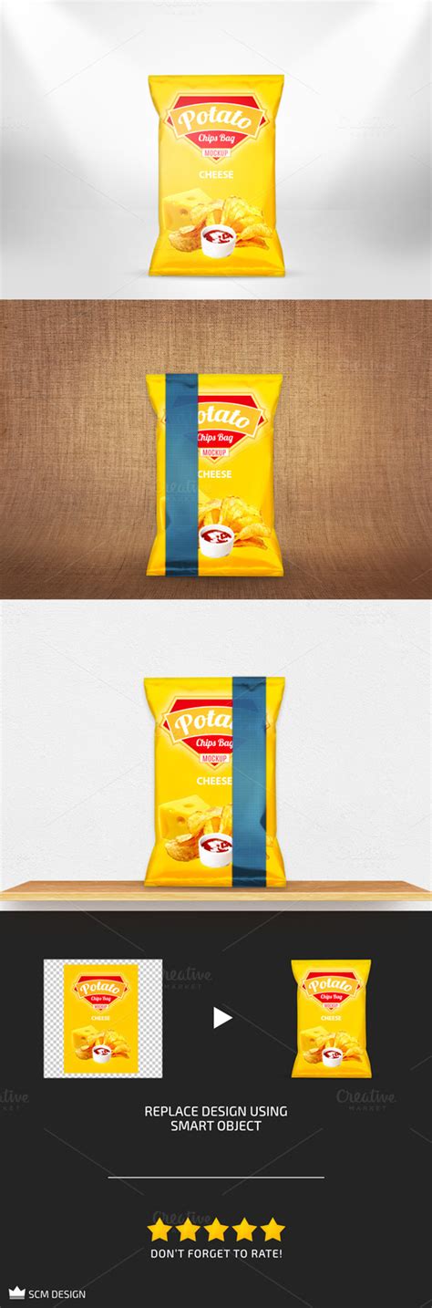 Download Chips Bag Mock-Up | Bag mockup, Mocking, Chip bag