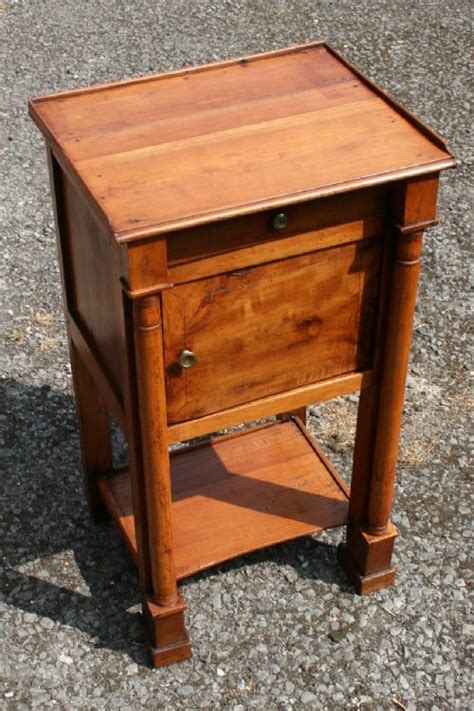 18th Century French Cherry Wood Bedside Table 560863