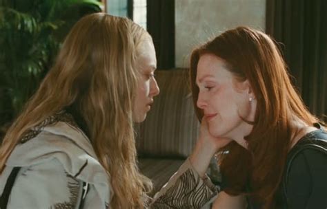 Julianne Moore And Amanda Seyfried In Chloe Girl On Girl Scenes In Movies That