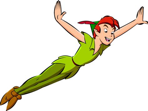 Peter Pan Flying | Peter pan flying, Peter pan drawing ...