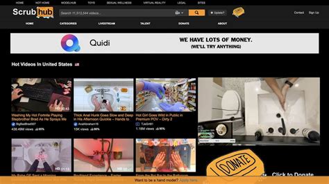 Pornhub Parody Scrubhub Features Videos About Washing Your Dirty Dirty