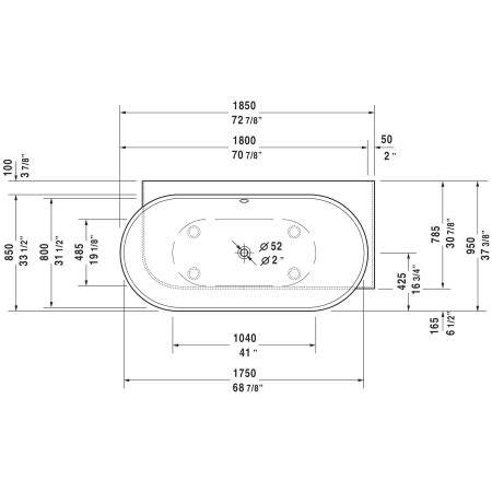 A soaking tub with an alcove installation is 18 inches deep and has a convenient integrated a very sturdy soaking tub with a great weight capacity and is perfect for a couple's romantic bath taking. Duravit 700432000000090 White Luv 72-7/8" Corner Ceramic ...