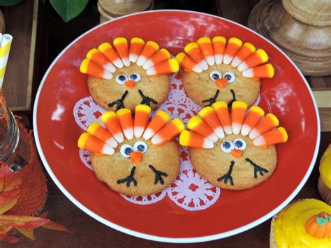 Turkey Cookies Thanksgiving Parties Holidays Thanksgiving