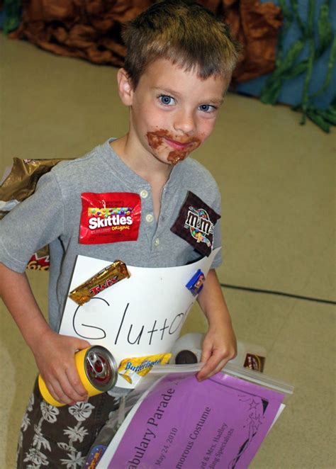 Glutton Is The Word For This Vocabulary Parade Costume Find More Ideas