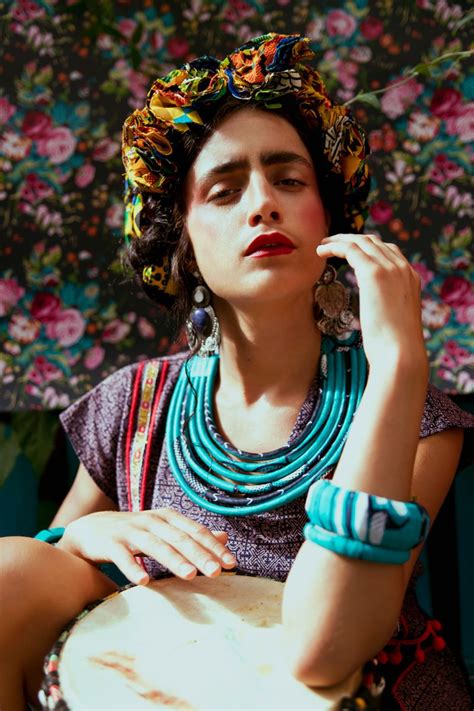 Published Frida Kahlo Inspired Fashion Photoshoot In Feroce Magazine