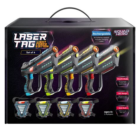 Buy Squad Hero Rechargeable Laser Tag Set For Kids Teens And Adults