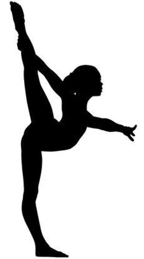 Pin By Joanna Harker On Gymnastics Logo Silhouette Clip Art Dance