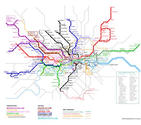 London Map Detailed City And Metro Maps Of London For Download