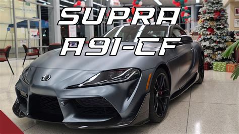 2022 Toyota Supra A91 Cf Edition Overview Youtube