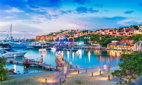 Marina Di Porto Cervo Cruise Italy Sardinia Beach Resorts