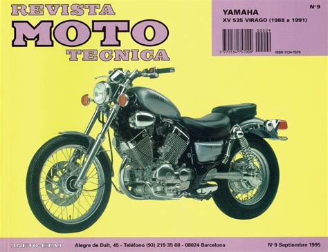 Manual Taller Y Reparacion Yamaha Xv 535 Virago 1988 1991