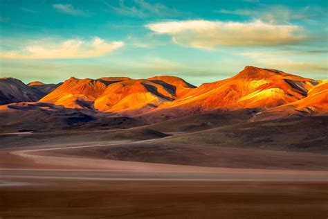 The Andean Mountains At Sunrise South Bolivia 3000x2000 Oc R