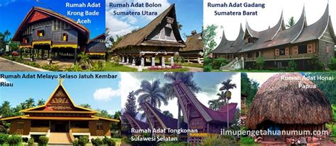 Nama Nama Rumah Adat Daerah Di Indonesia Beserta Daerah Asalnya