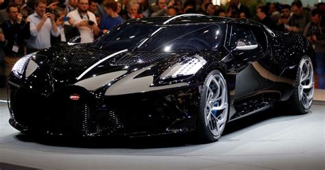 Bugatti Unveils Worlds Most Expensive Car La Voiture Noire Small Joys