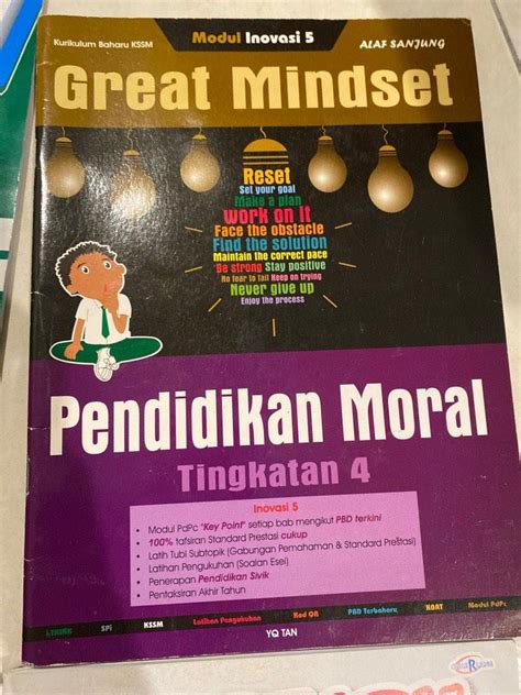 Pendidikan Moral Buku Rujukan Dan Buku Latihan Skema Jawapan Spm Kssm Hobbies Toys Books