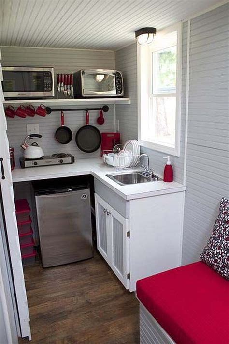 Stunning Small Tiny Kitchen Designs Live Edge Wood Island Top