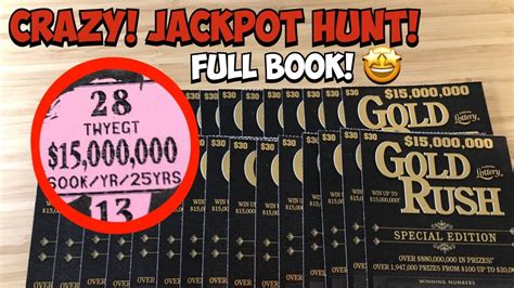 Even the consolation prizes are as high as rm100,000! Crazy Jackpot Hunt! | $900 Full Book of the $30 Gold Rush ...
