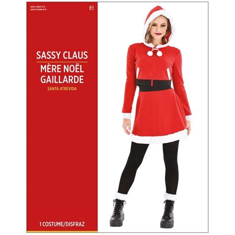 Adult Sassy Claus Costume Party City