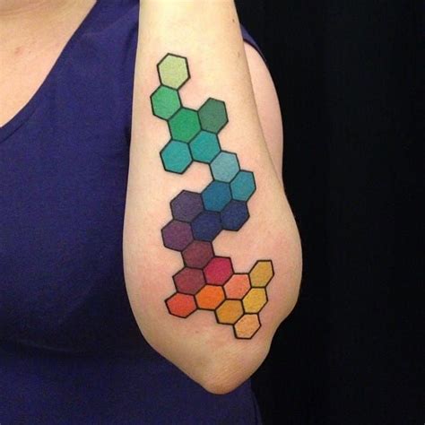 Mindblowing Geometric Hexagon Tattoos Tattoodo