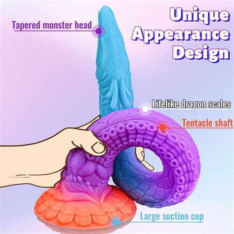 Tentacle Anal Butt Plug Dildo Long Huge Sex Toy For Women Men Octopus 175inch Ebay